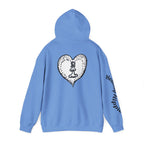 Unisex Pullover Hoodie - Front, Back and Arm Detail - NC,USA EST. 2016