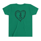 Youth Tee Classic Healing Hippie - Front and Back Design