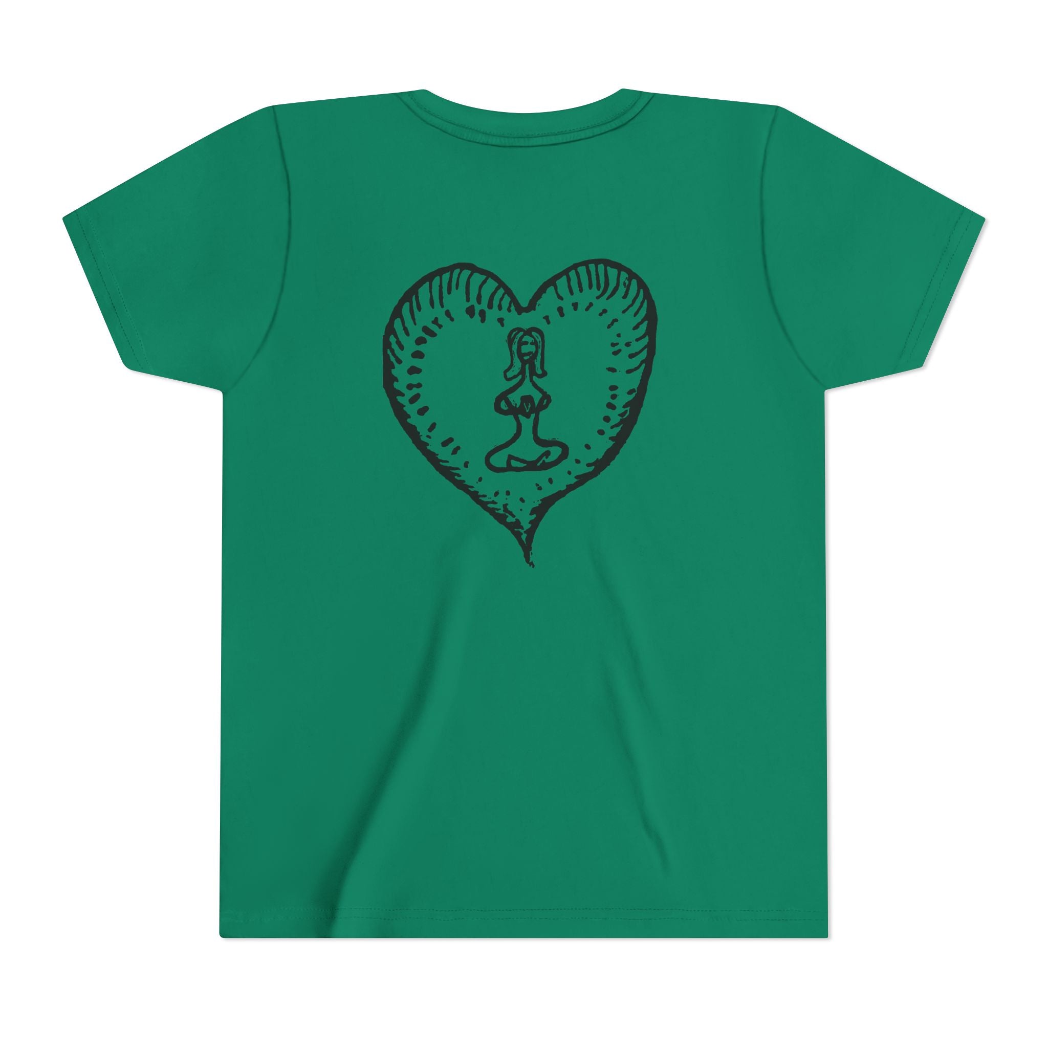 Youth Tee Classic Healing Hippie - Front and Back Design
