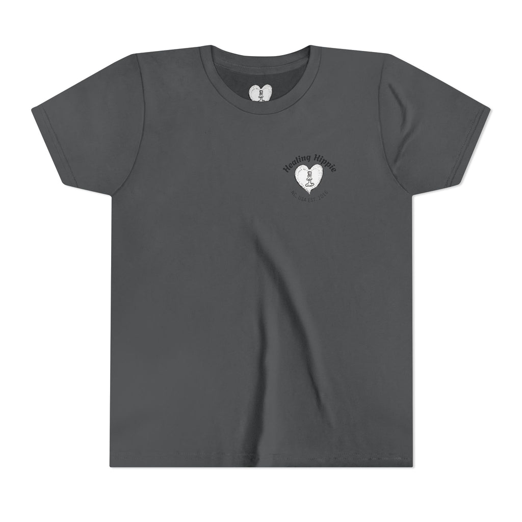 Youth Tee Classic Healing Hippie - Front and Back Design