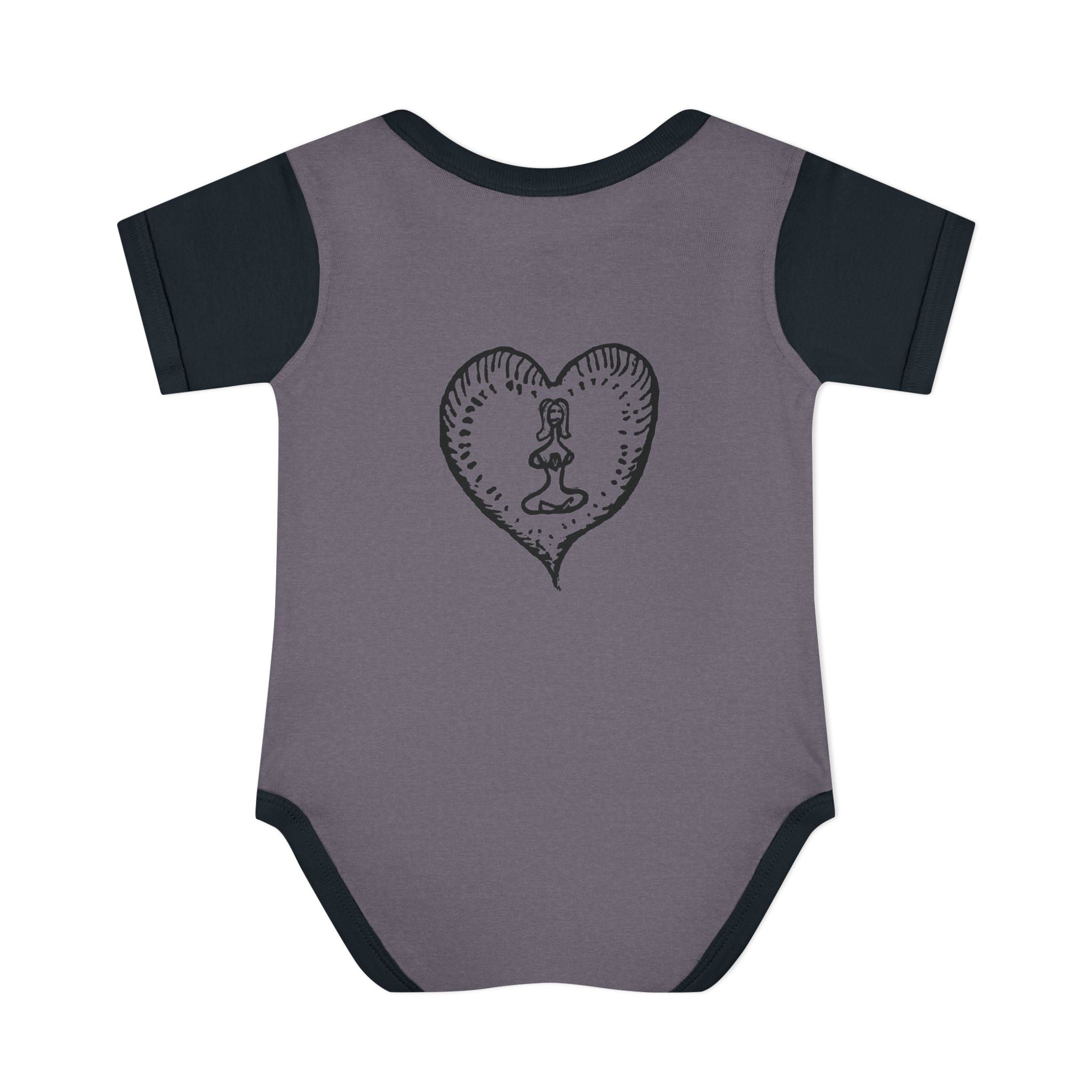 Healing Hippie Infant Bodysuit -  Front & Back Design