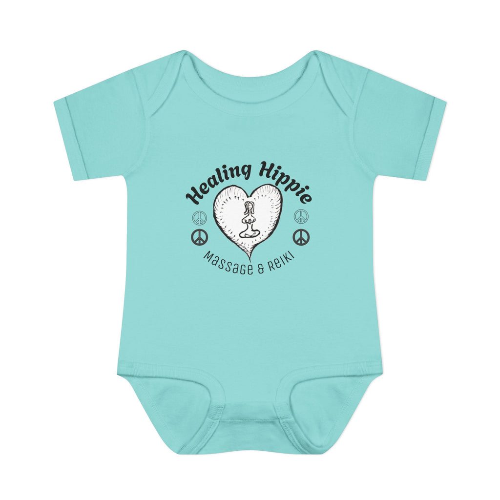 Healing Hippie Infant Bodysuit -  Front & Back Design