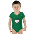 Healing Hippie Infant Bodysuit -  Front & Back Design