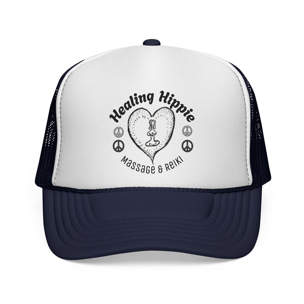 Healing Hippie Trucker Cap - 'Massage and Reiki'