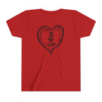 Youth Tee Classic Healing Hippie - Front and Back Design