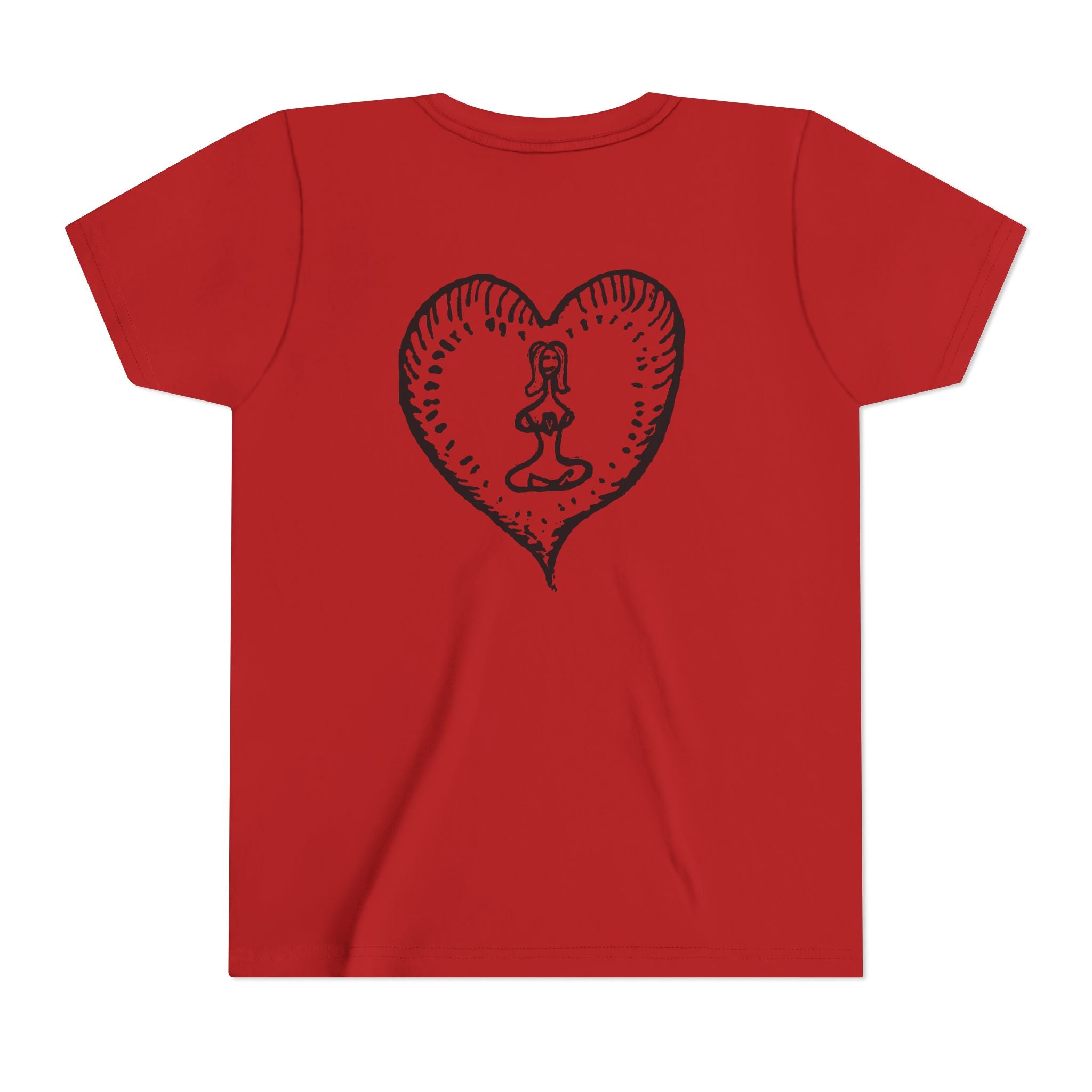 Youth Tee Classic Healing Hippie - Front and Back Design