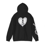 Unisex Pullover Hoodie - Front, Back and Arm Detail - NC,USA EST. 2016