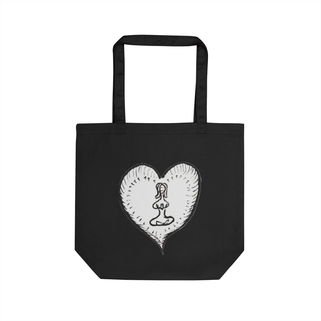 Organic Cotton Tote Bag, Dual-Sided