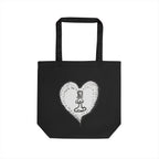 Organic Cotton Tote Bag, Dual-Sided