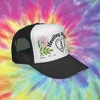 Healing Hippie Tropical NC,USA EST. 2016 Trucker Hat