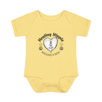 Healing Hippie Infant Bodysuit -  Front & Back Design