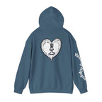 Unisex Pullover Hoodie - Front, Back and Arm Detail - NC,USA EST. 2016