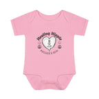 Healing Hippie Infant Bodysuit -  Front & Back Design