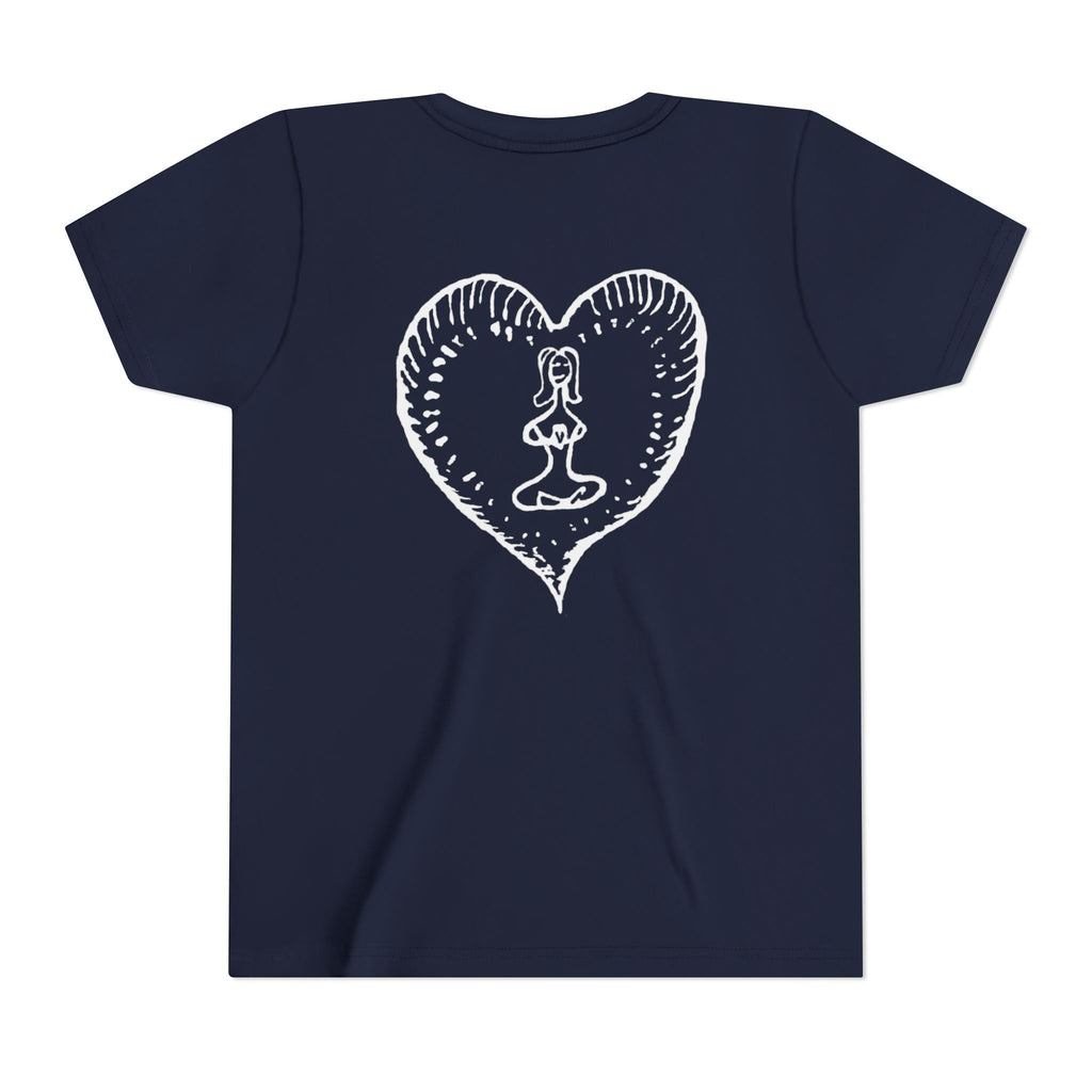 Youth Tee Classic Healing Hippie - Front and Back Design