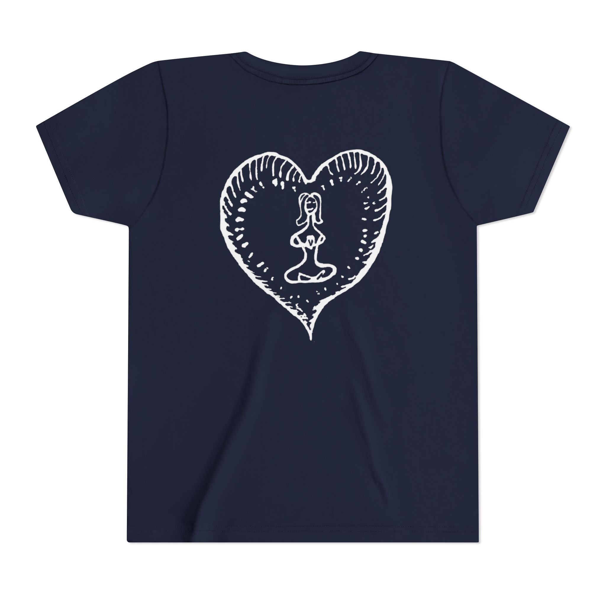 Youth Tee Classic Healing Hippie - Front and Back Design