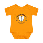 Healing Hippie Infant Bodysuit -  Front & Back Design