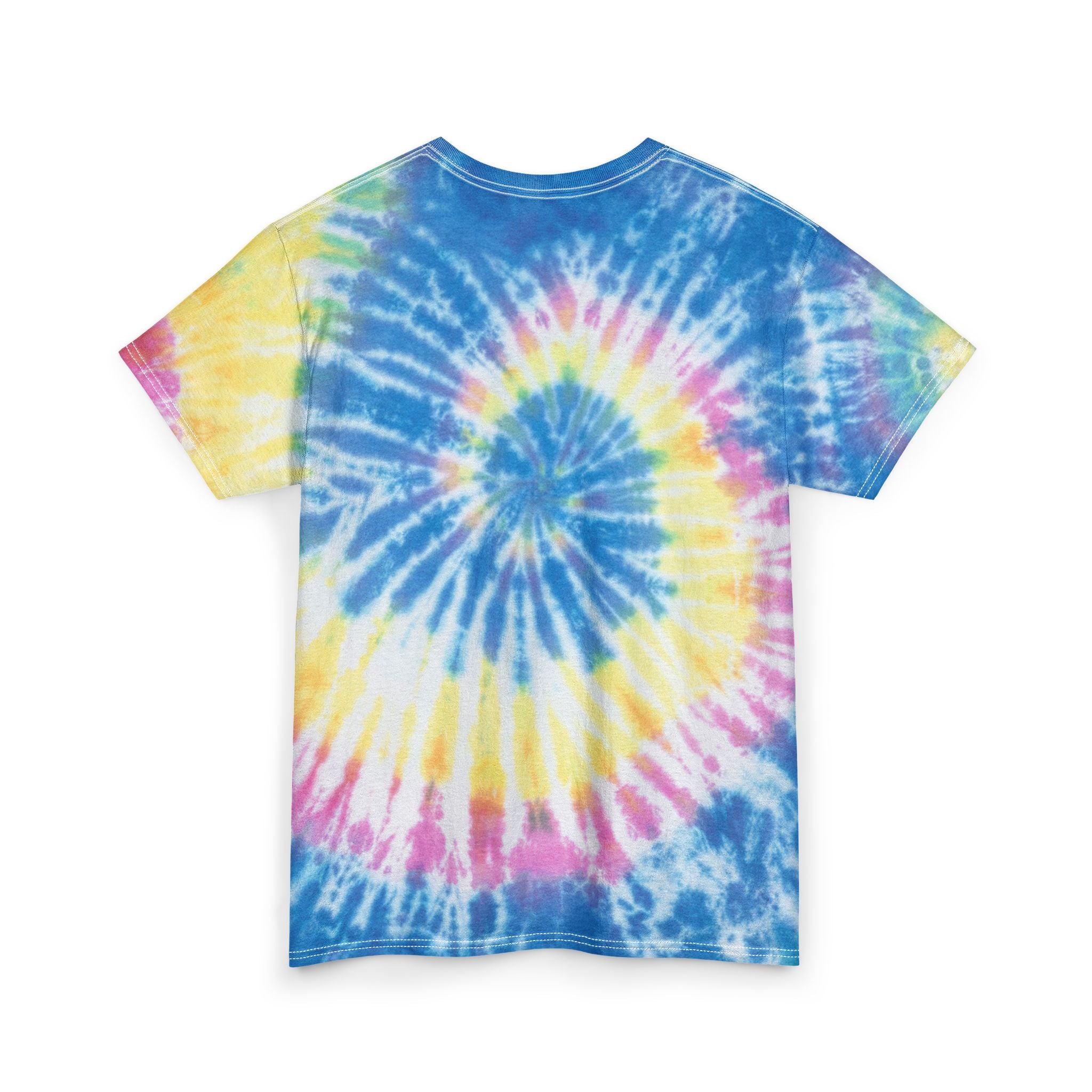 Unisex Eco Cotton Tie Dye- Large Front Design, NC USA EST. 2016