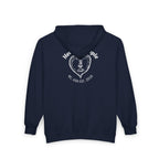 Unisex Healing Hippie Zip-Up Hoodie