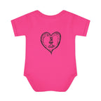 Healing Hippie Infant Bodysuit -  Front & Back Design