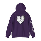 Unisex Pullover Hoodie - Front, Back and Arm Detail - NC,USA EST. 2016