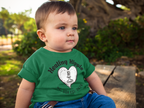 Infant Jersey Tee, Large Classic Logo