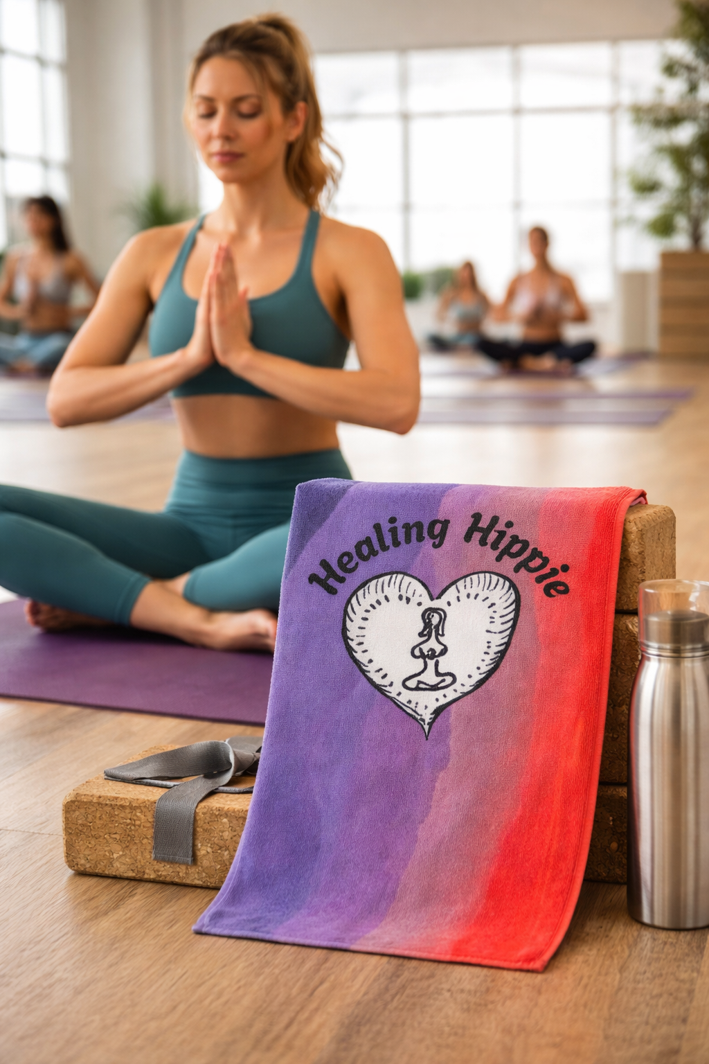 Gym & Yoga Hand Towel — Absorbent Workout Towel (18x27)