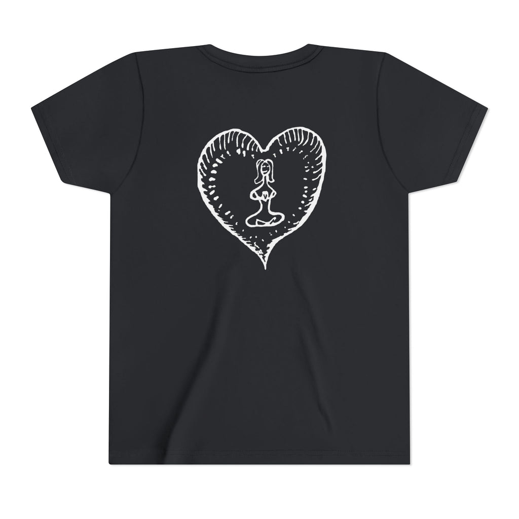 Youth Tee Classic Healing Hippie - Front and Back Design