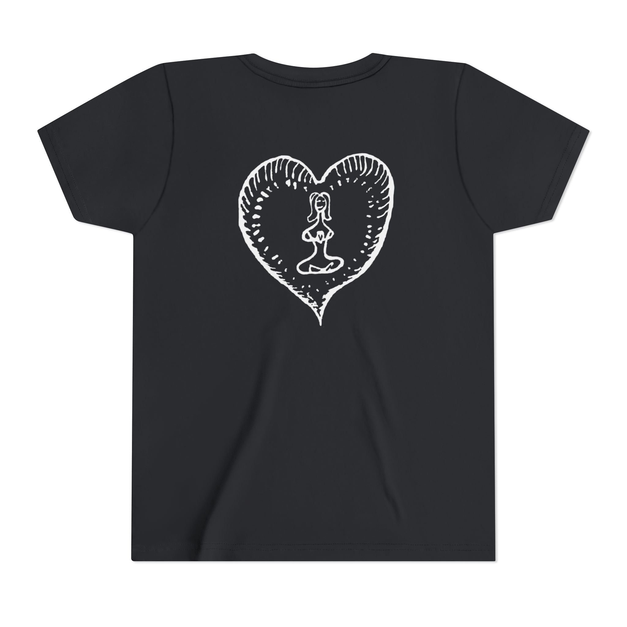 Youth Tee Classic Healing Hippie - Front and Back Design