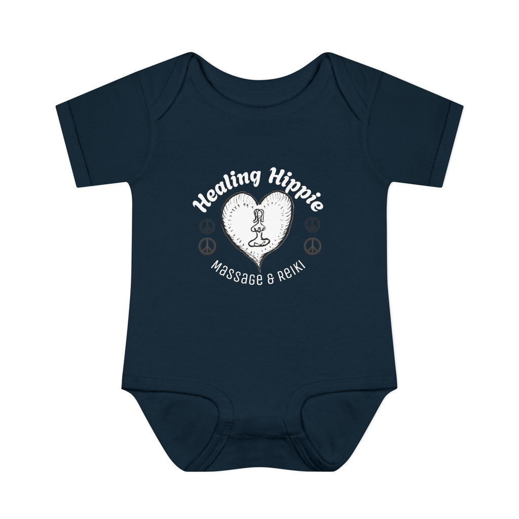 Healing Hippie Infant Bodysuit -  Front & Back Design