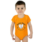 Healing Hippie Infant Bodysuit -  Front & Back Design