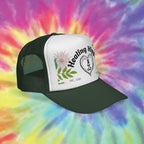 Healing Hippie Tropical NC,USA EST. 2016 Trucker Hat