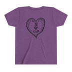 Youth Tee Classic Healing Hippie - Front and Back Design