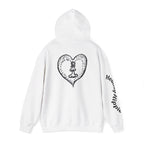 Unisex Pullover Hoodie - Front, Back and Arm Detail - NC,USA EST. 2016