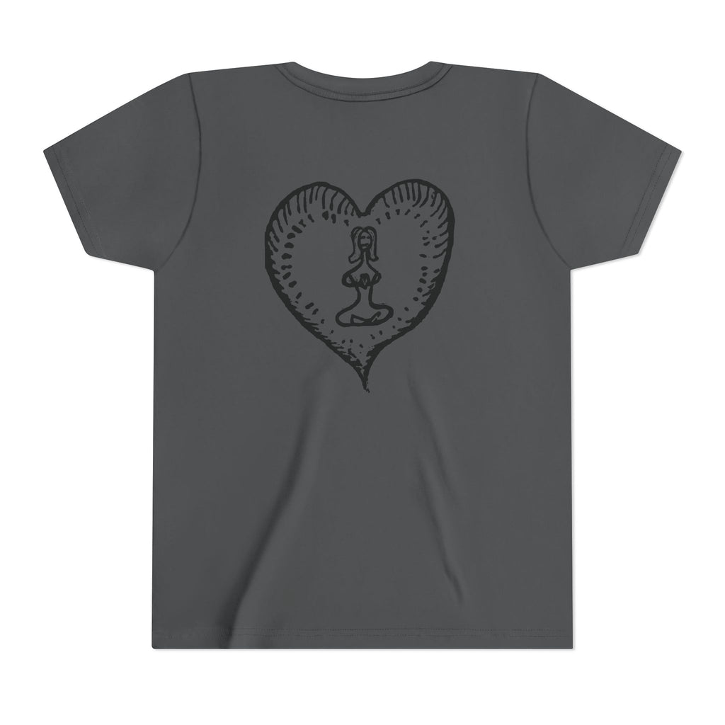 Youth Tee Classic Healing Hippie - Front and Back Design