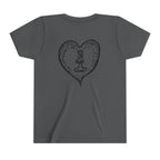 Youth Tee Classic Healing Hippie - Front and Back Design