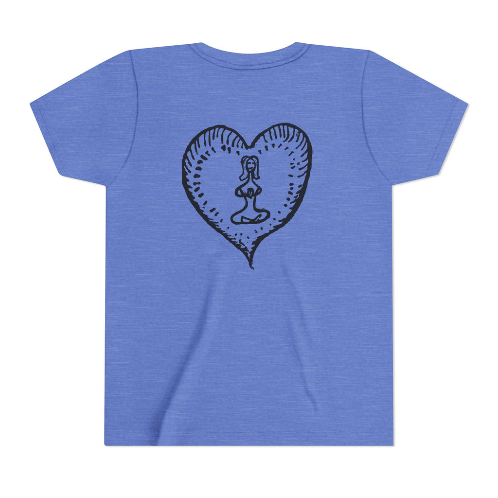 Youth Tee Classic Healing Hippie - Front and Back Design
