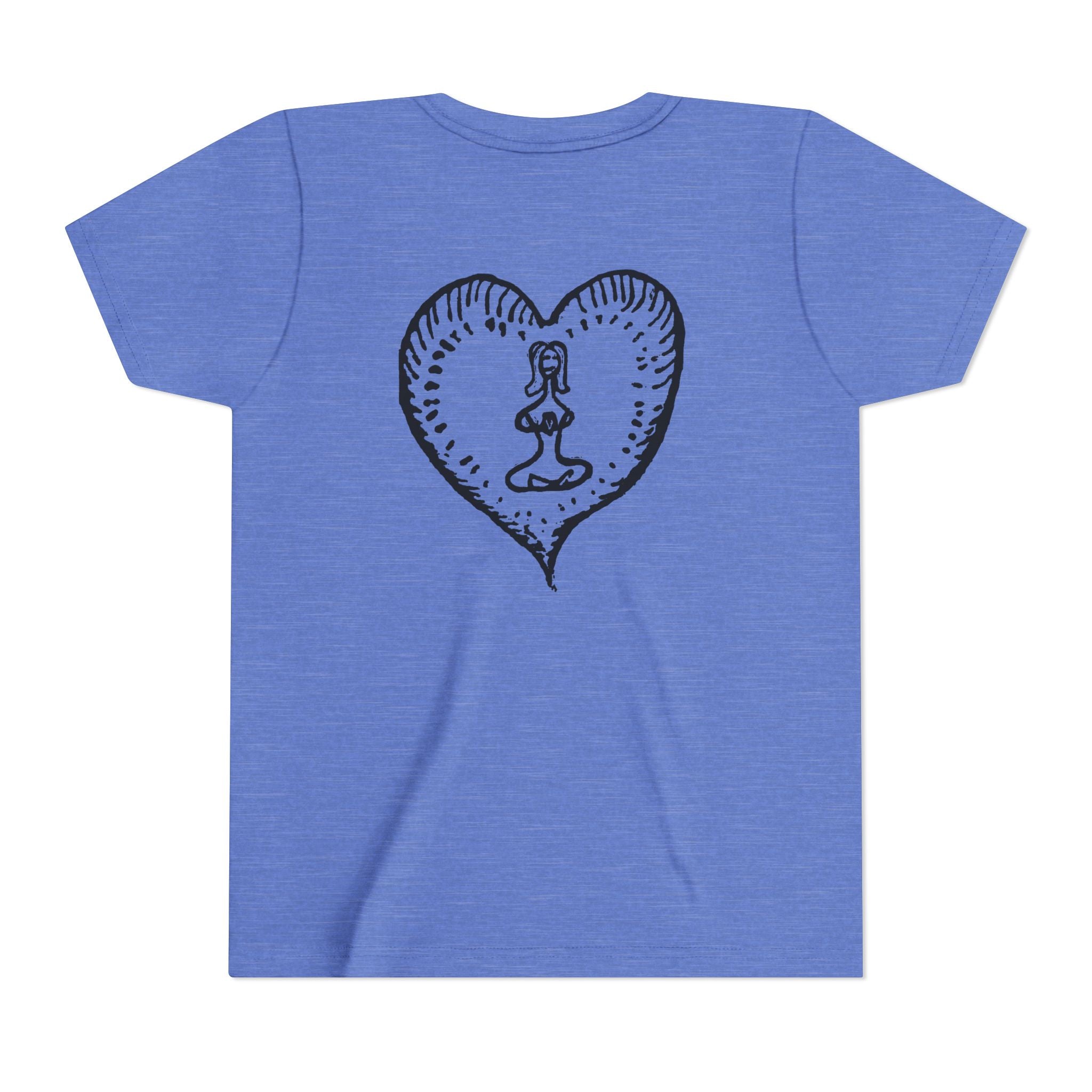 Youth Tee Classic Healing Hippie - Front and Back Design