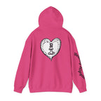 Unisex Pullover Hoodie - Front, Back and Arm Detail - NC,USA EST. 2016