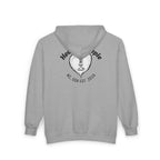 Unisex Healing Hippie Zip-Up Hoodie