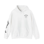 Unisex Pullover Hoodie - Front, Back and Arm Detail - NC,USA EST. 2016