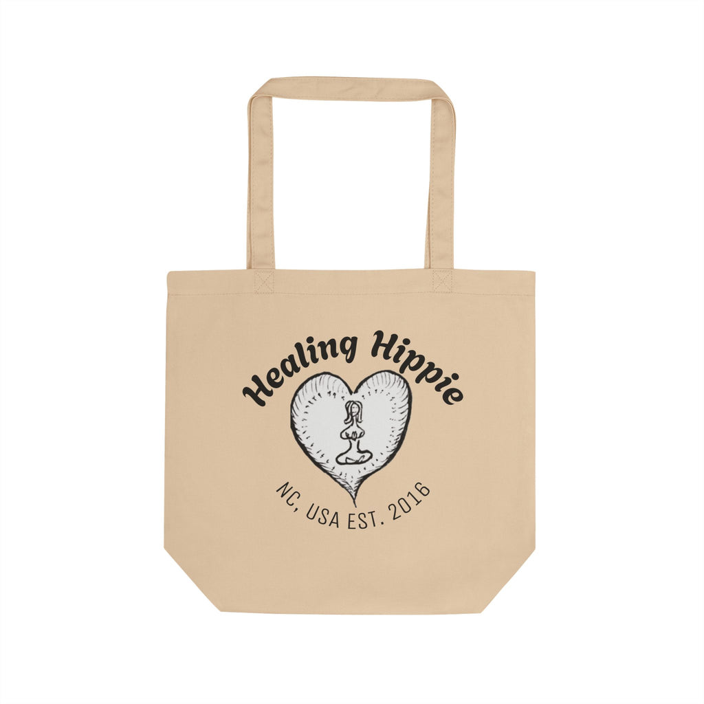 Organic Cotton Tote Bag, Dual-Sided