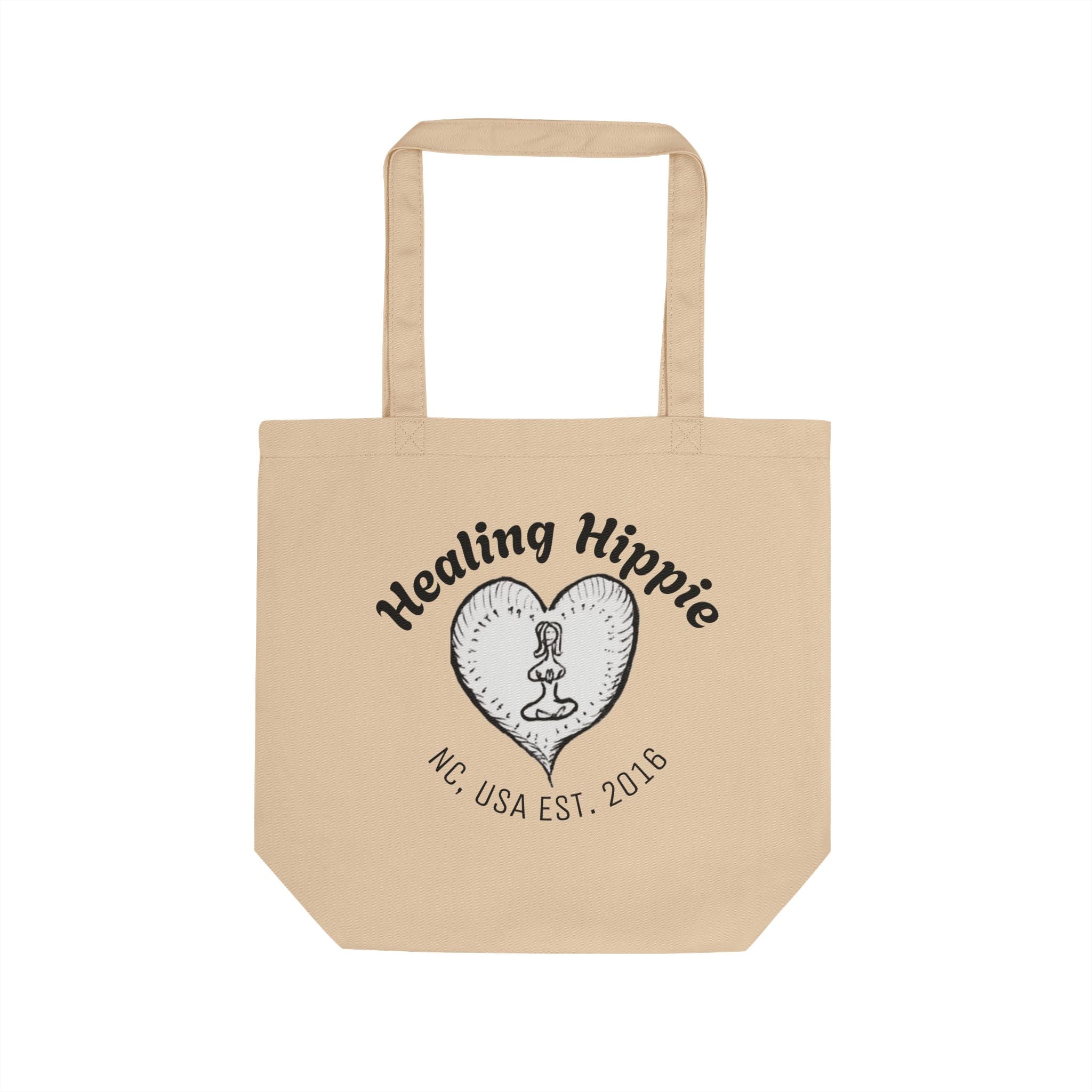 Organic Cotton Tote Bag, Dual-Sided