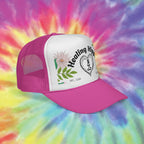 Healing Hippie Tropical NC,USA EST. 2016 Trucker Hat