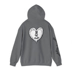 Unisex Pullover Hoodie - Front, Back and Arm Detail - NC,USA EST. 2016