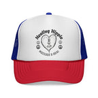 Healing Hippie Trucker Cap - 'Massage and Reiki'