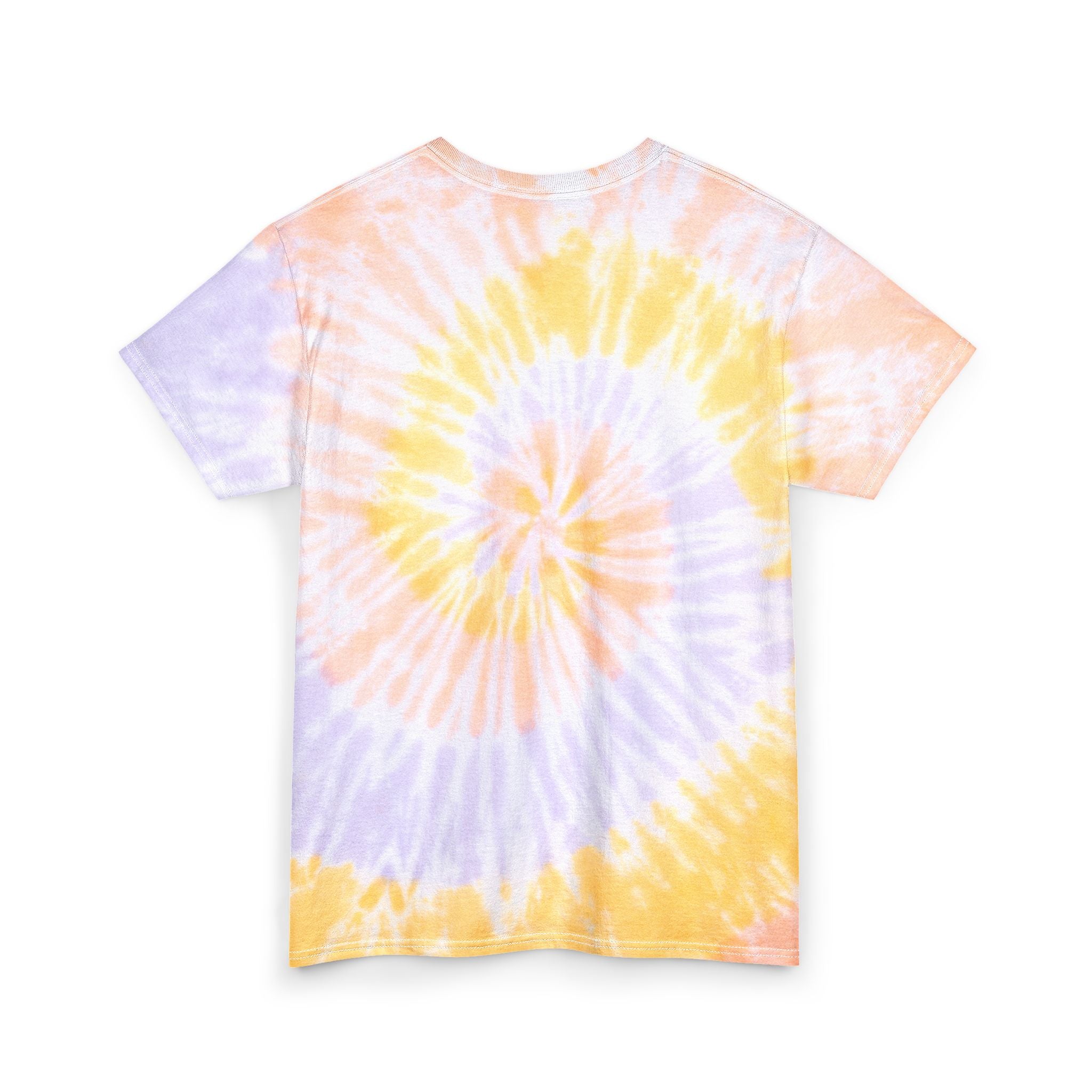 Unisex Eco Cotton Tie Dye- Large Front Design, NC USA EST. 2016