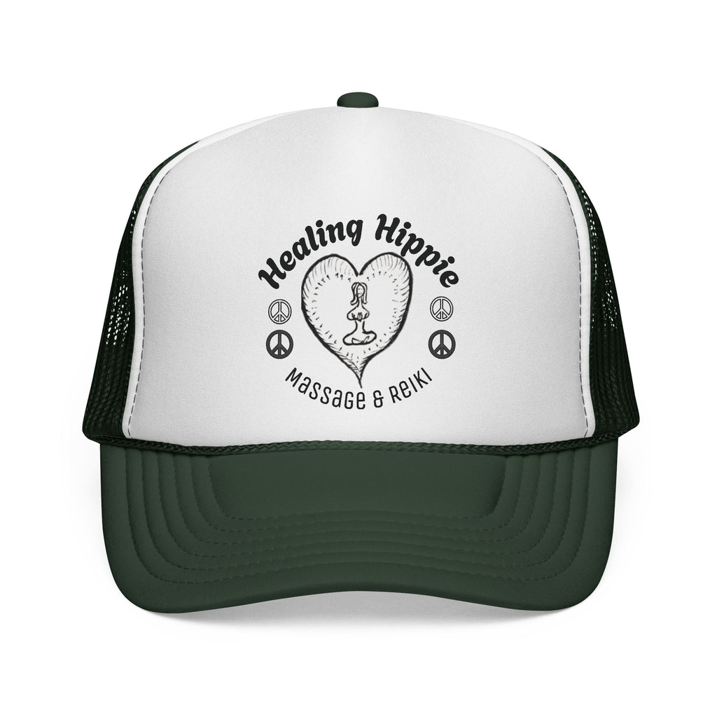 Healing Hippie Trucker Cap - 'Massage and Reiki'
