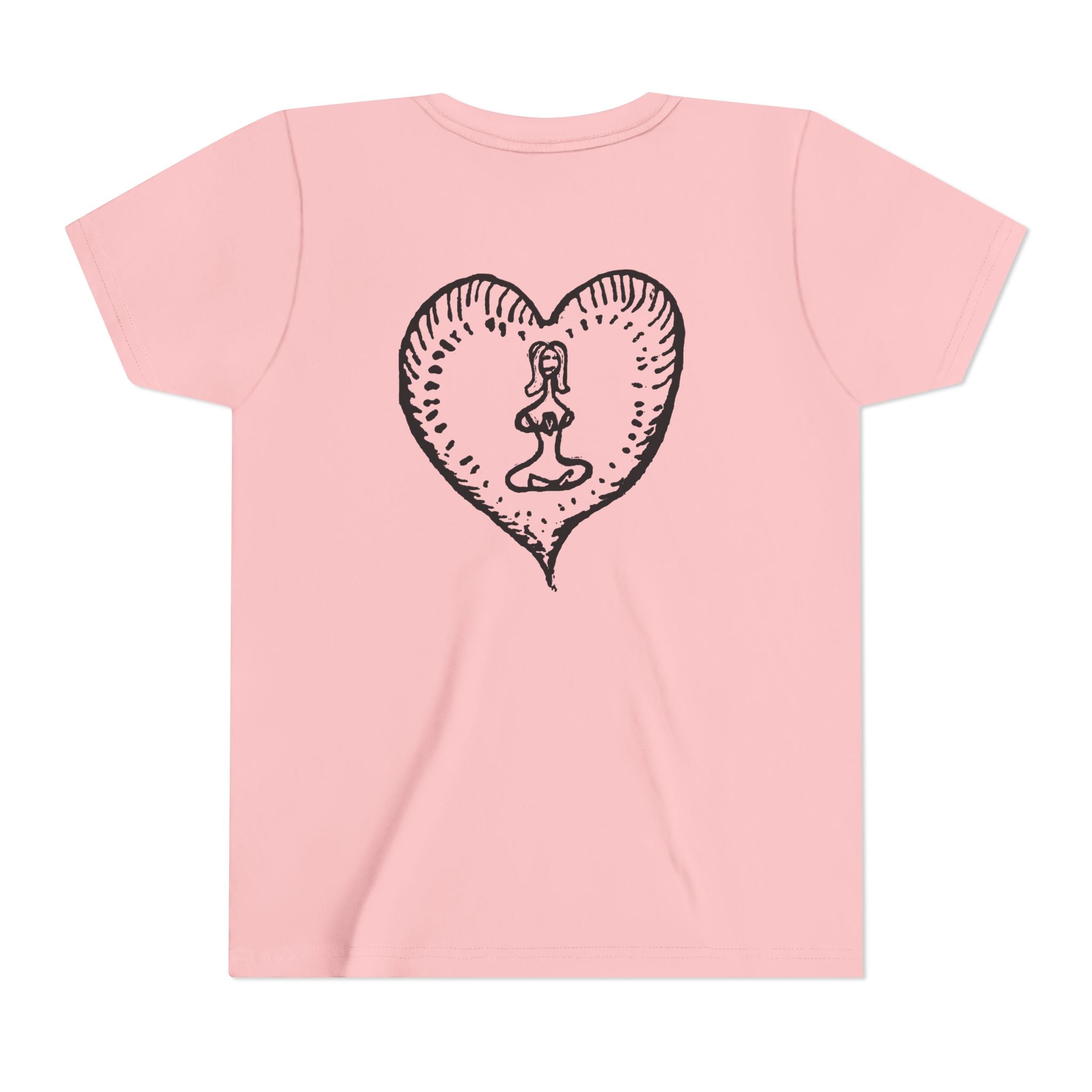 Youth Tee Classic Healing Hippie - Front and Back Design