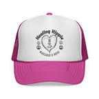 Healing Hippie Trucker Cap - 'Massage and Reiki'
