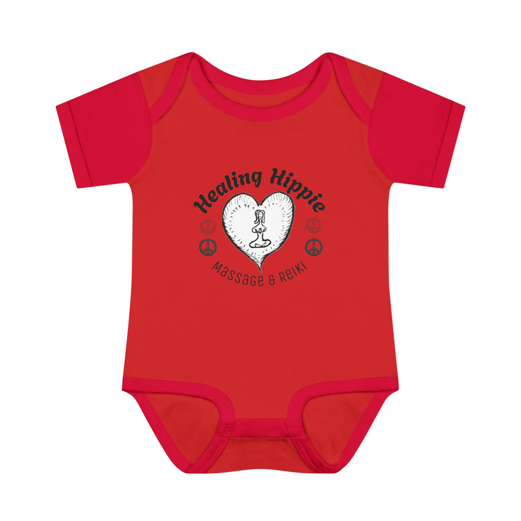 Healing Hippie Infant Bodysuit -  Front & Back Design